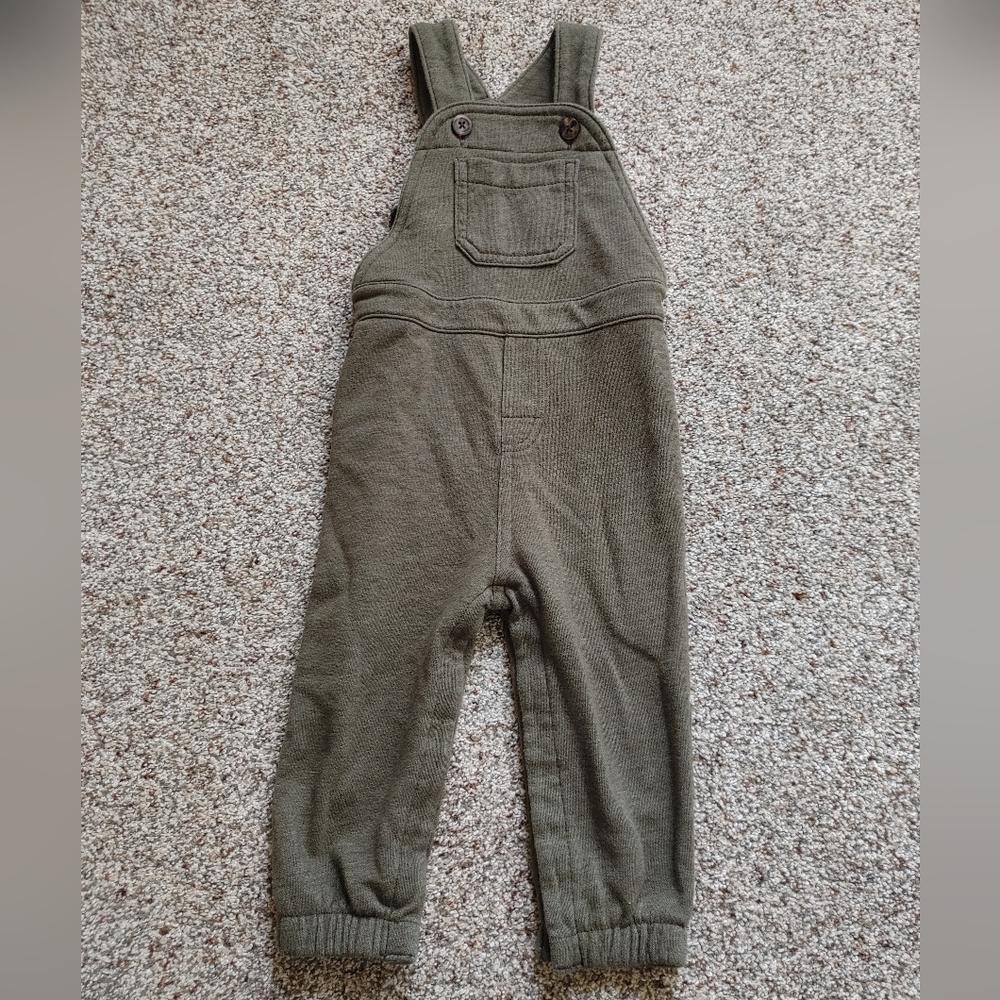 Old navy green unisex overalls